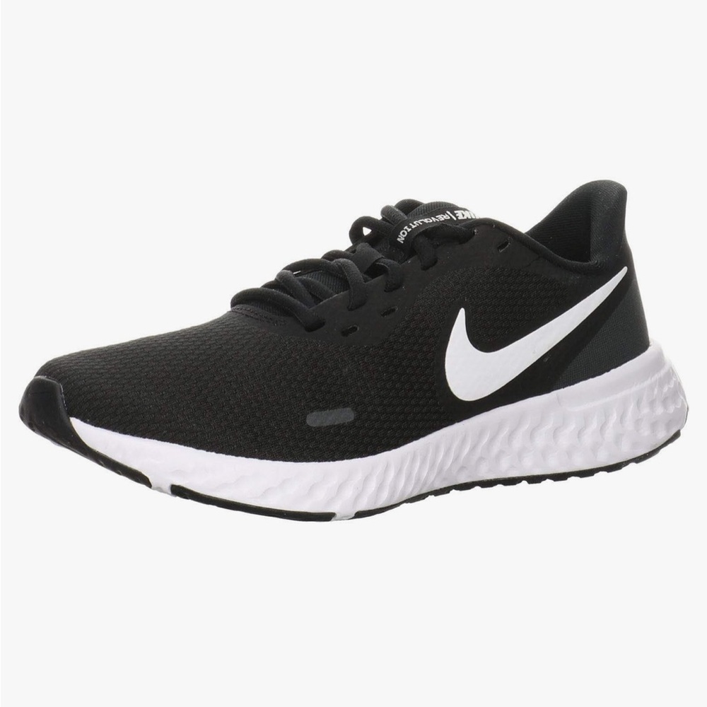 Nike Women's Revolution 5 Running Shoe, Black/White-Anthracite, 8.5